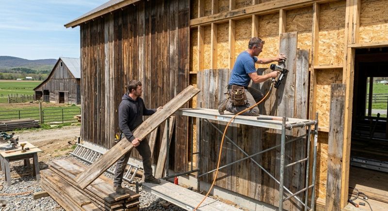 Barn Siding Installation in Black Creek, NC