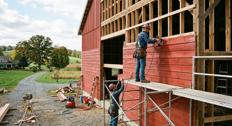 Barn Siding Replacement in Black Creek, NC