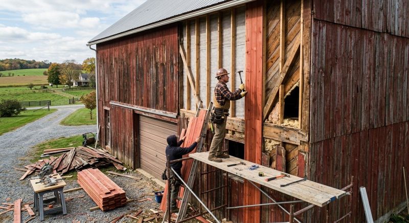 Barn Siding Replacement in Black Creek, NC