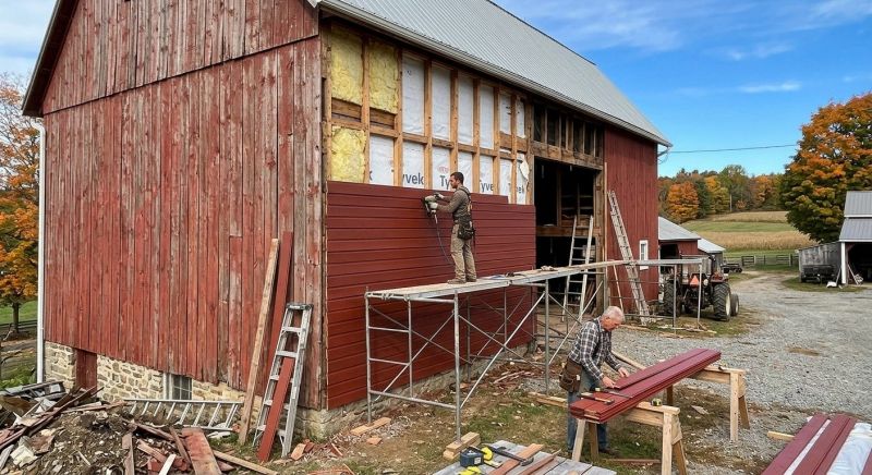 Barn Siding Replacement in Goldsboro, NC