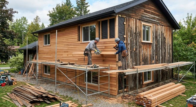 Barn Wood Siding Installation in Goldsboro, NC