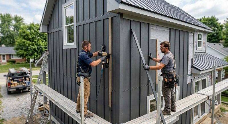 Batten Siding Installation in Kenly, NC