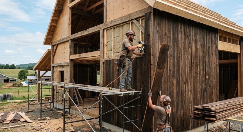 Batten Siding Installation in Kenly, NC