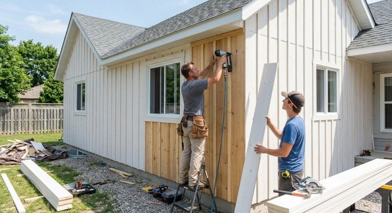 Batten Siding Installation in Selma, NC