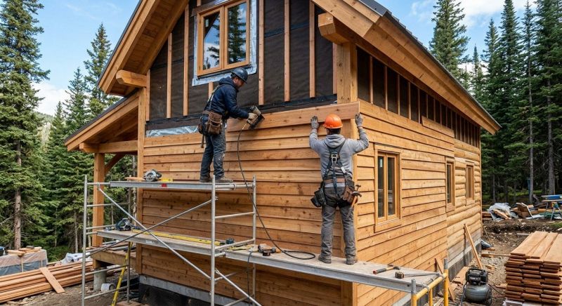 Cabin Siding Installation in Goldsboro, NC