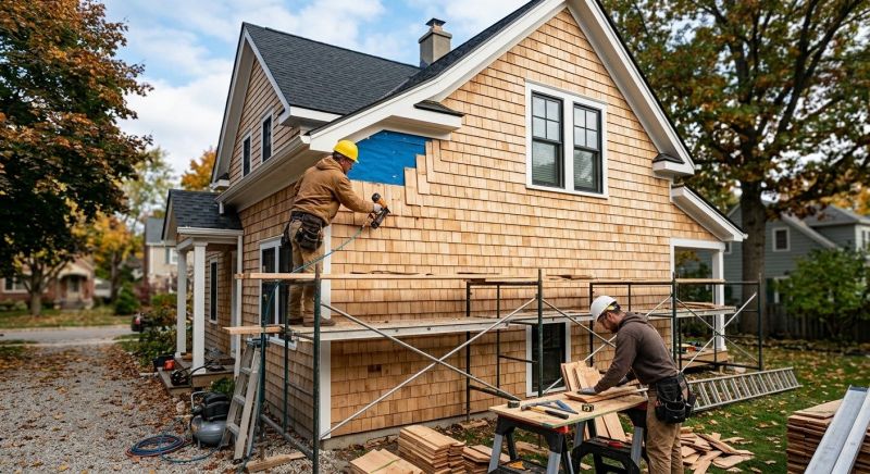 Cedar Siding Installation in Kenly, NC