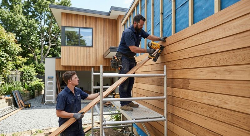 Hardwood Cladding Installation in Goldsboro, NC