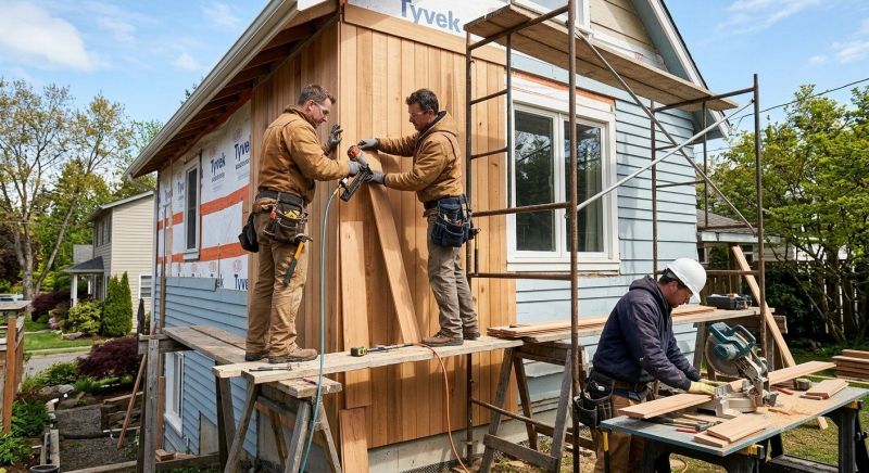 Hardwood Siding Installation in Kenly, NC