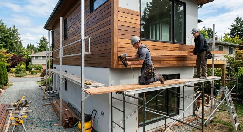 Hardwood Siding Installation in Goldsboro, NC