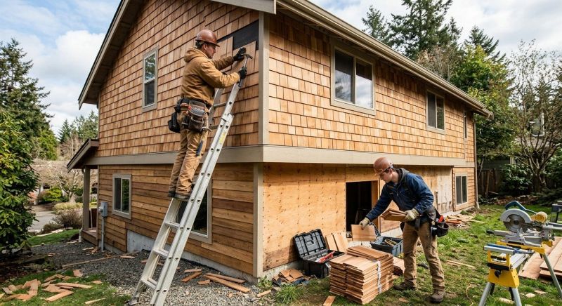 Hardwood Siding Installation in Goldsboro, NC