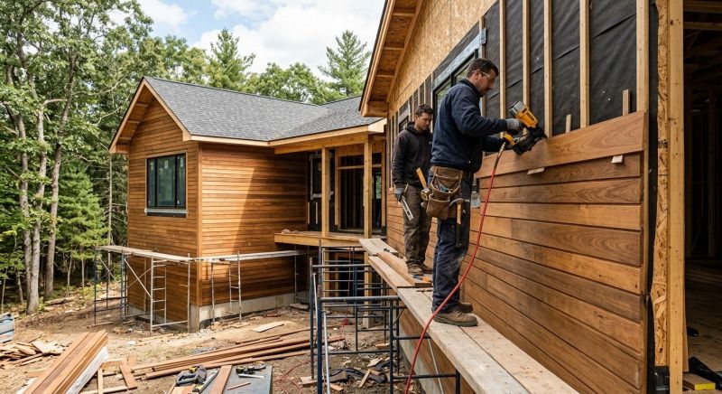 Hardwood Siding Installation in Selma, NC