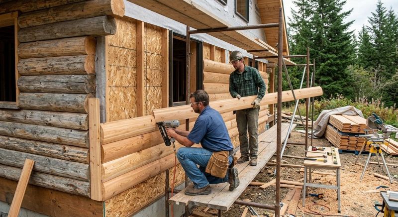 Log Siding Installation in Goldsboro, NC
