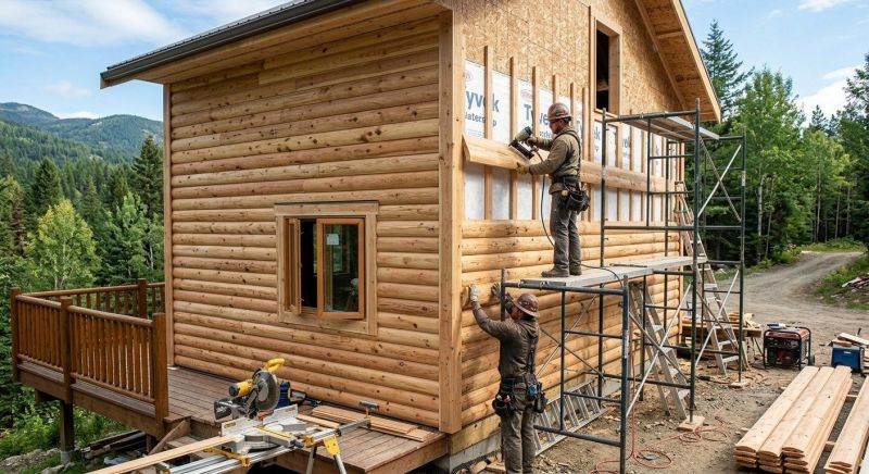 Log Siding Installation in Goldsboro, NC