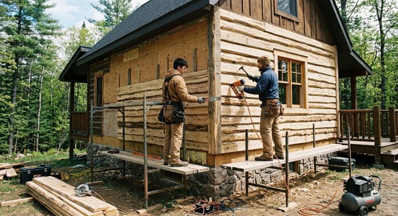 Log Siding Replacement in Goldsboro, NC