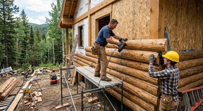 Log Siding Replacement in Goldsboro, NC