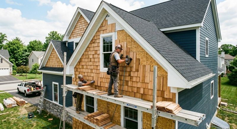 Shake Siding Installation in Kenly, NC