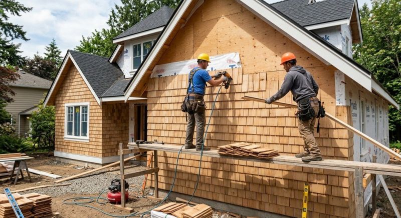 Shake Siding Installation in Goldsboro, NC