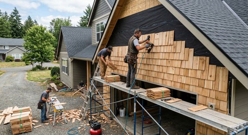 Shake Siding Installation in Selma, NC