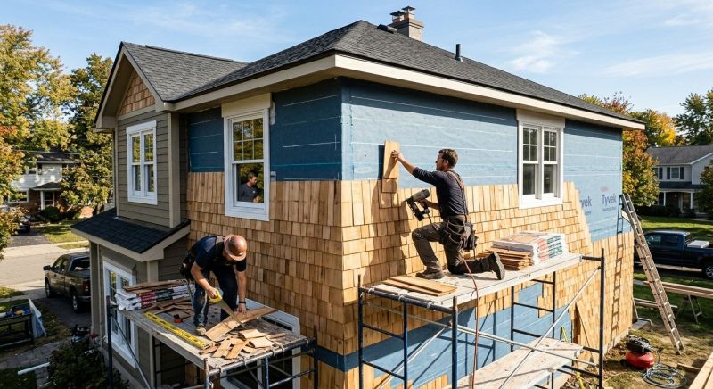 Shingle Siding Installation in Goldsboro, NC