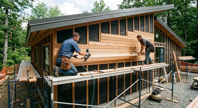 Wood Cladding Installation in Kenly, NC