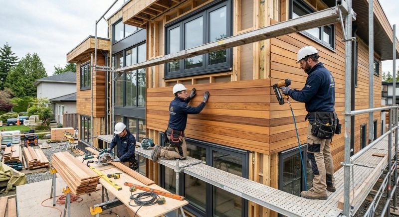 Wood Cladding Installation in Selma, NC