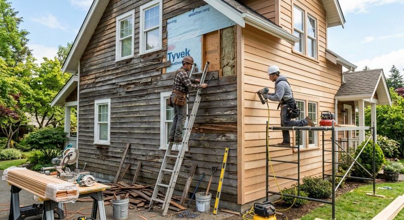 Wood Siding Replacement in Goldsboro, NC