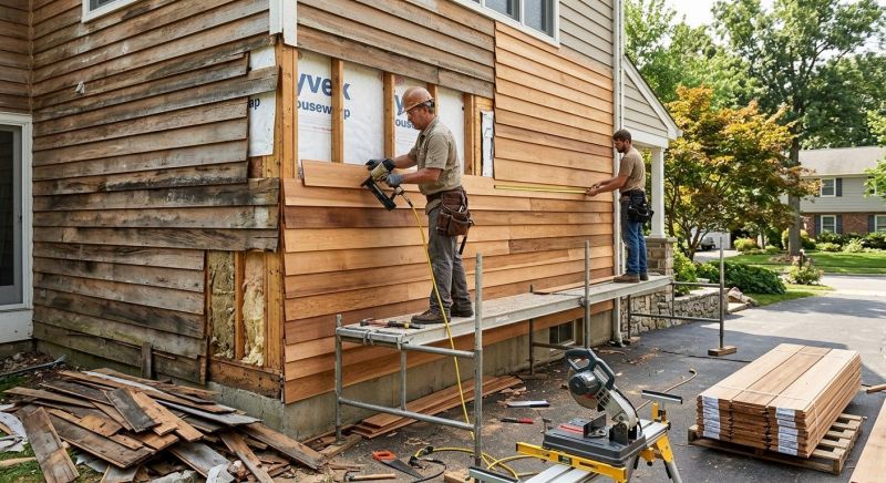 Wood Siding Service in Selma, NC